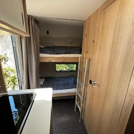 Campingplads Ostlicht Camper Im Waldchen *